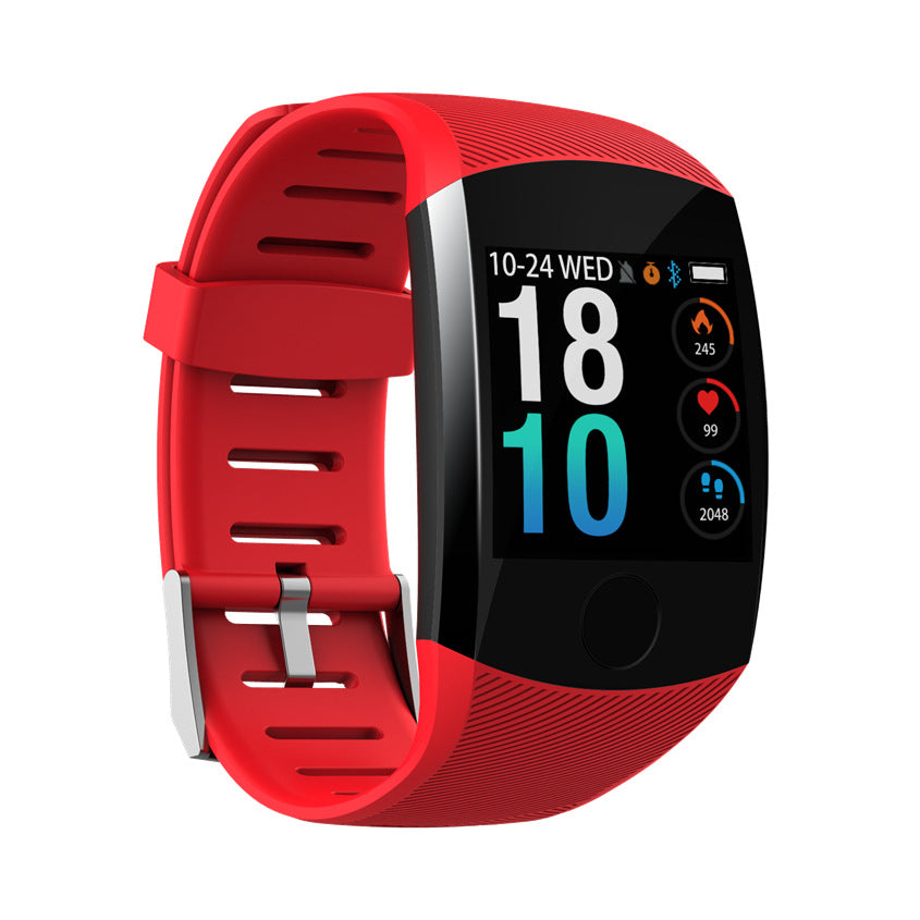 Q11 large color screen smart sports bracelet continuous heart rate and blood pressure monitoring multi-sports mode watch cross-border exclusive supply