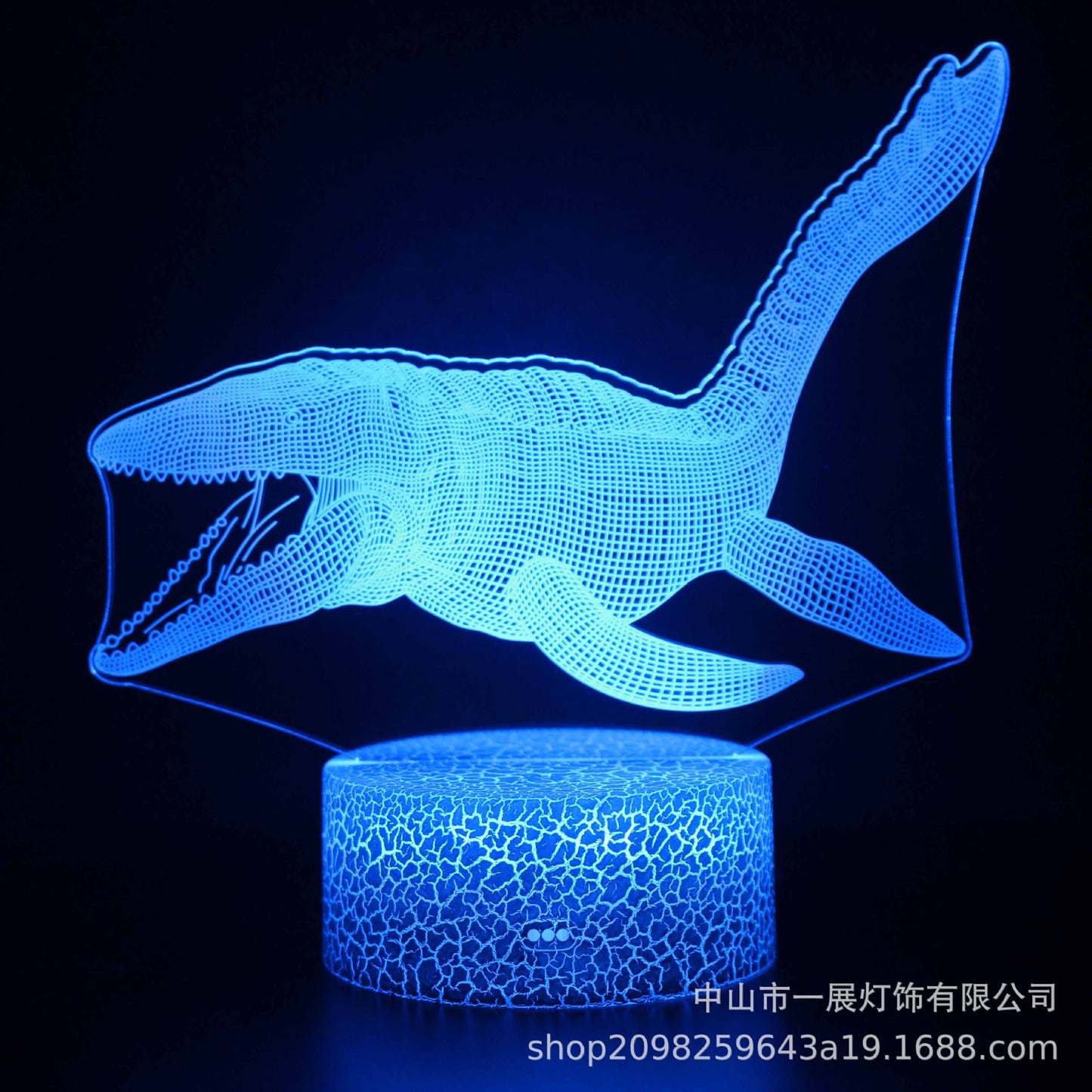 special for shark jellyfish series colorful creative 3DLED night light gift table lamp visual light