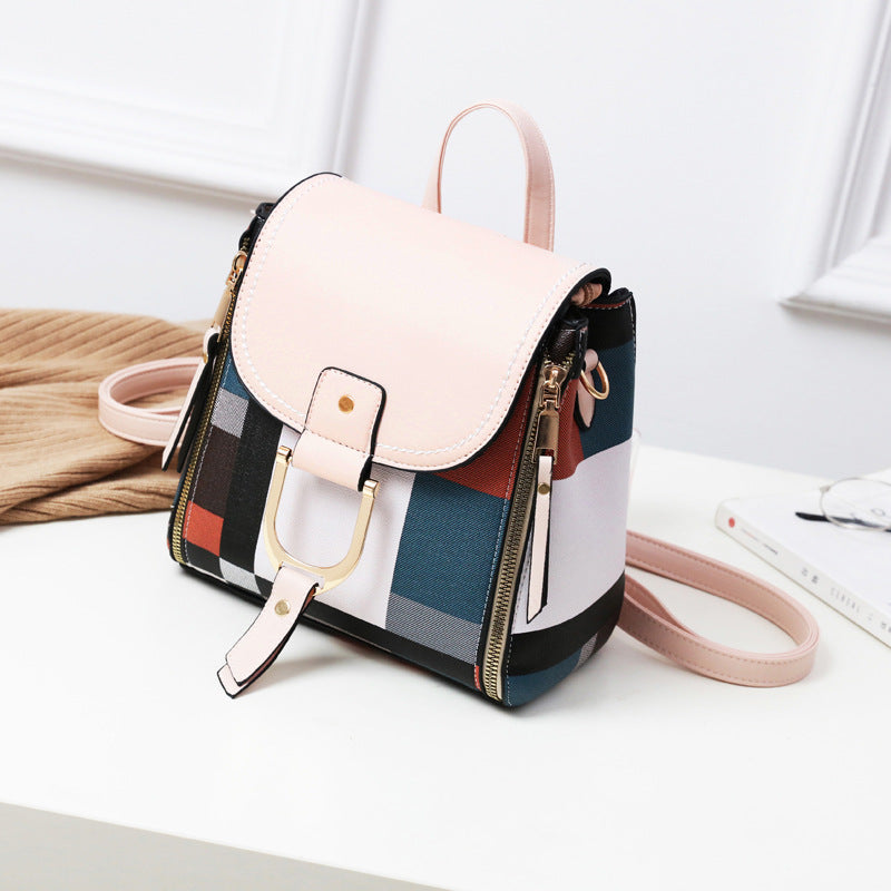 fashion lady version 2020 casual backpack pu soft leather tide bag wild new shoulder bag female whole