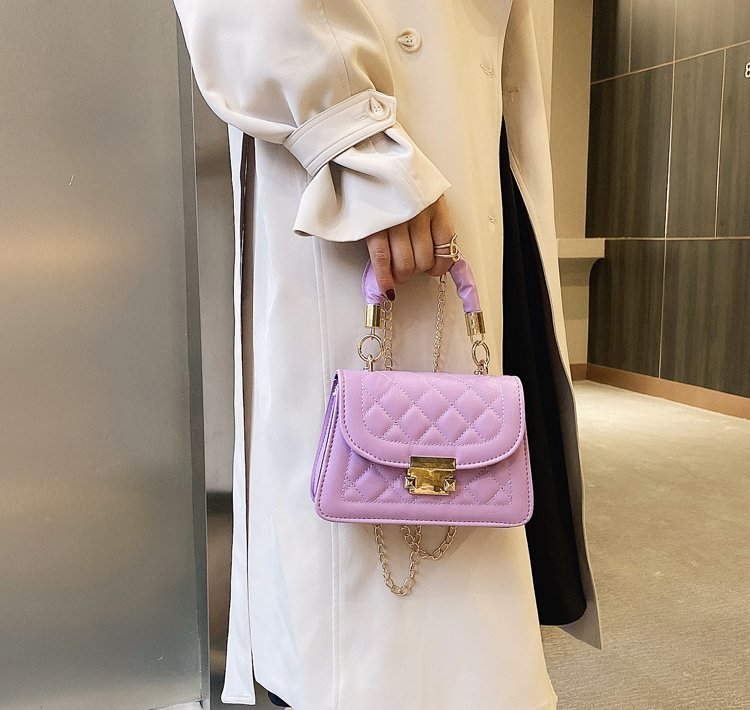 Summer small fresh bag female 2020 fashion new trendy Korean version single shoulder Messenger small bag chain handbag