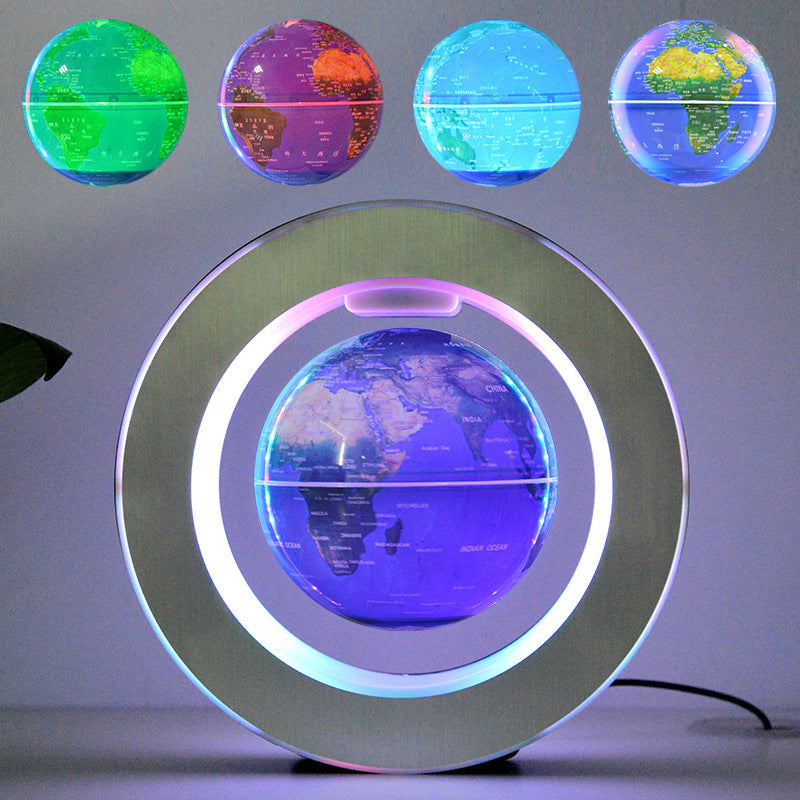 Magnetic levitation globe 3 inch 4 inch 6 inch sphere decoration office novelty specific logo gift ideas