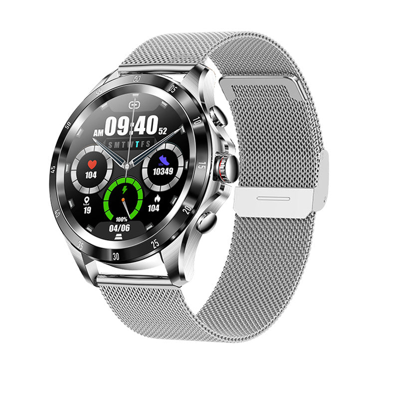 New NX1 Bluetooth call smart watch 1.32 inch body temperature monitoring split screen multi-sport music smart watch
