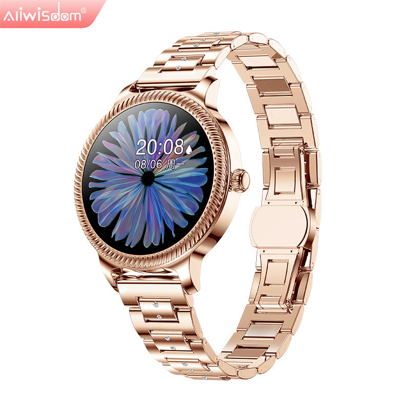 Classic AK38 smart watch ladies 1.09 full-touch heart rate blood pressure menstrual period reminder health fashion series