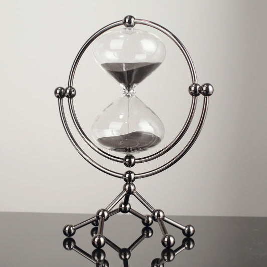 new modern round hourglass 30-minute timer decoration boss office study decoration decoration
