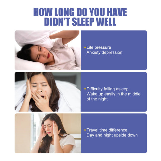 EELHOE sleep aid patch relieves insomnia, irritability, anxiety, improves falling asleep, improves sleep quality sleep patch