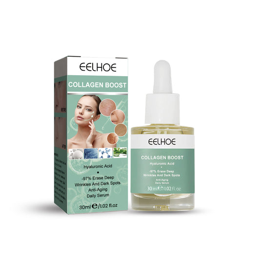EELHOE Collagen Anti-aging Essence Dilutes Fine Lines Moisturizing Moisturizing Firming Skin Care Essence