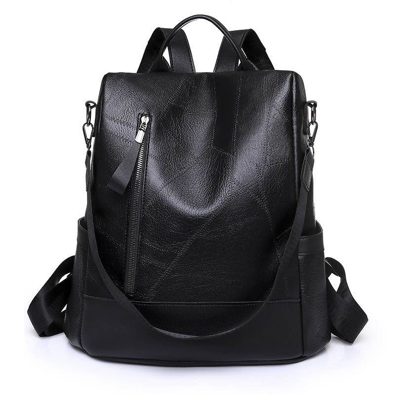 PU backpack women's fashion outdoor travel anti-theft bag female casual ladies backpack female student small school bag on behalf of